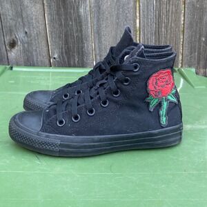 Converse Chuck Taylor All Star Valentine's High Top Black Rose‎ Women's Shoes